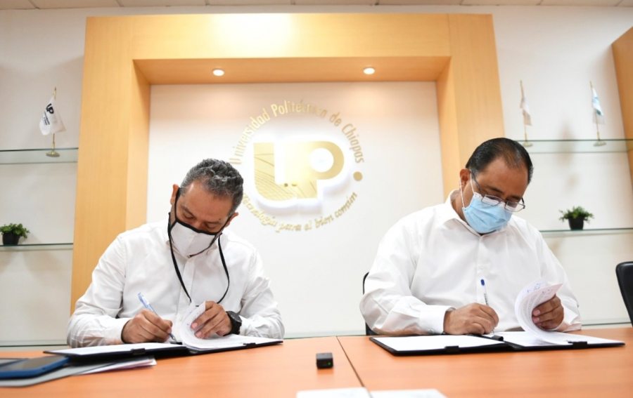Suscriben UNACH y la Universidad Politécnica de Chiapas Convenio General de Colaboración