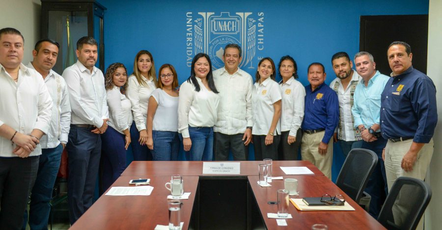 Acuerdan UNACH e ICATECH establecer acciones conjuntas en beneficio de la sociedad