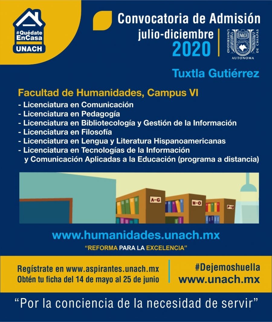 UNACH ofrece  la Licenciatura en Lengua y Literatura Hispanoamericanas