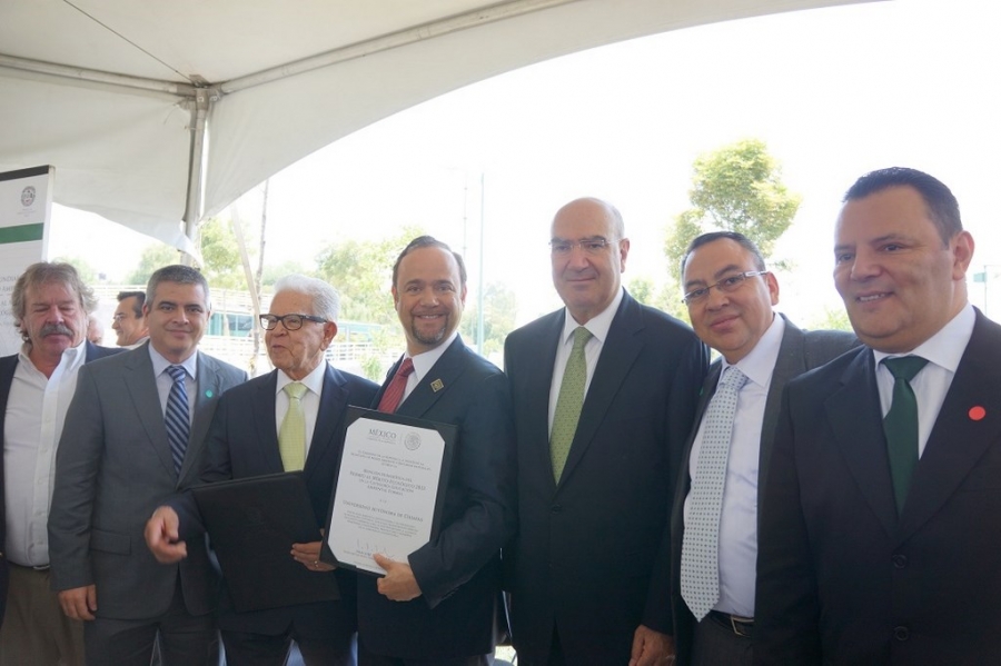 Otorga Gobierno de la República reconocimiento a la UNACH por sus acciones en favor del medio ambiente