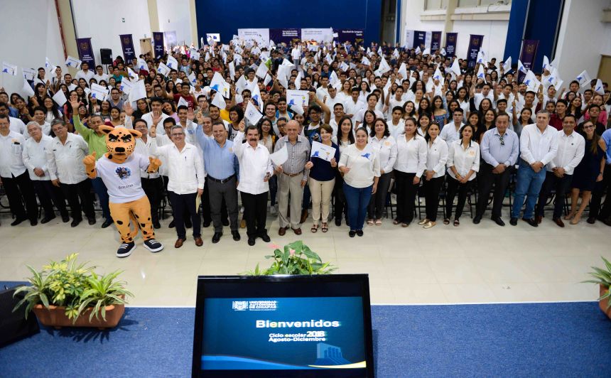 Da UNACH la bienvenida oficial al ciclo escolar  agosto-diciembre 2018