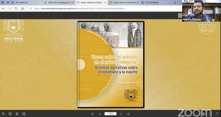 Presenta UNACH el libro “Voces sobre el suicidio en el mundo indígena. Distintas narrativas sobre el fenómeno y la muerte”