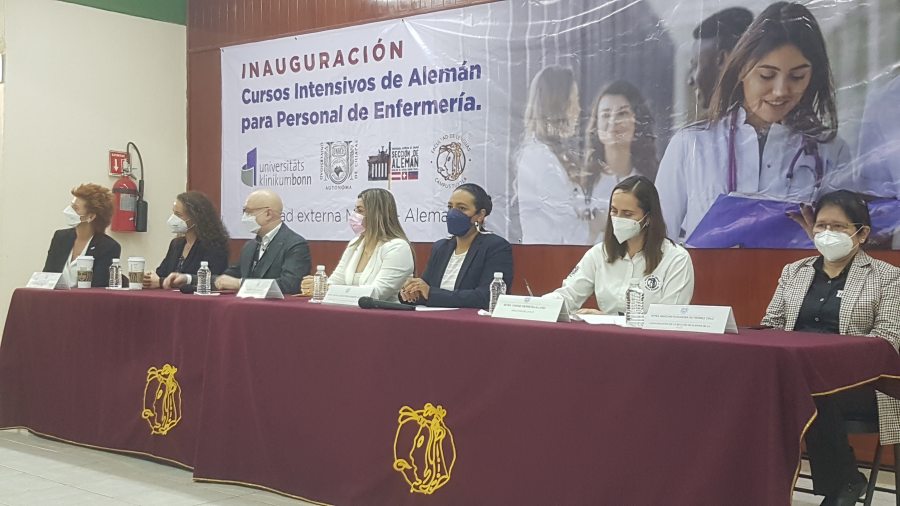 Capacita UNACH a enfermeros y enfermeras de distintas entidades del país para el aprendizaje del idioma alemán