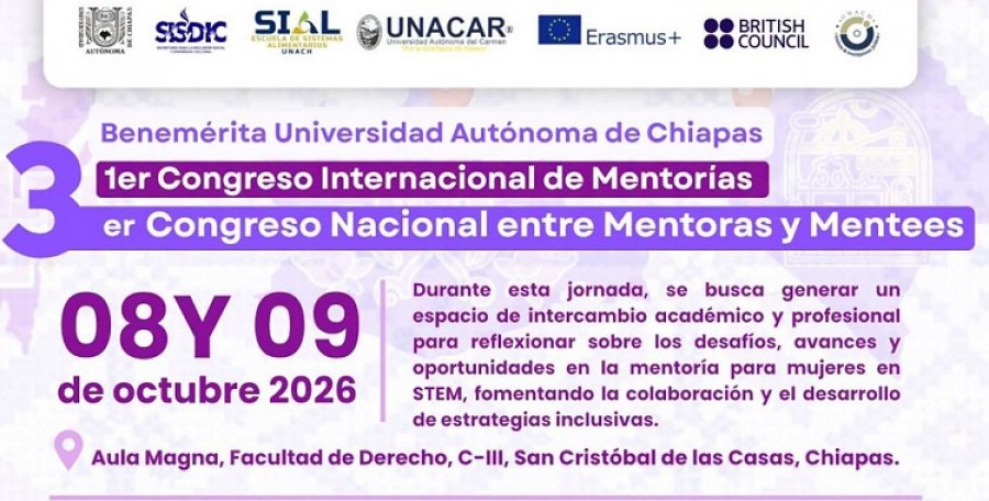 Organiza UNACH el 3er Congreso Internacional de Mentor&iacute;as