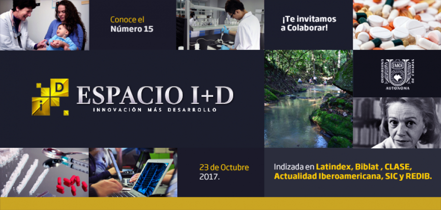 Se encuentra en línea la edición 15 de la Revista Digital Espacio I+D de la UNACH