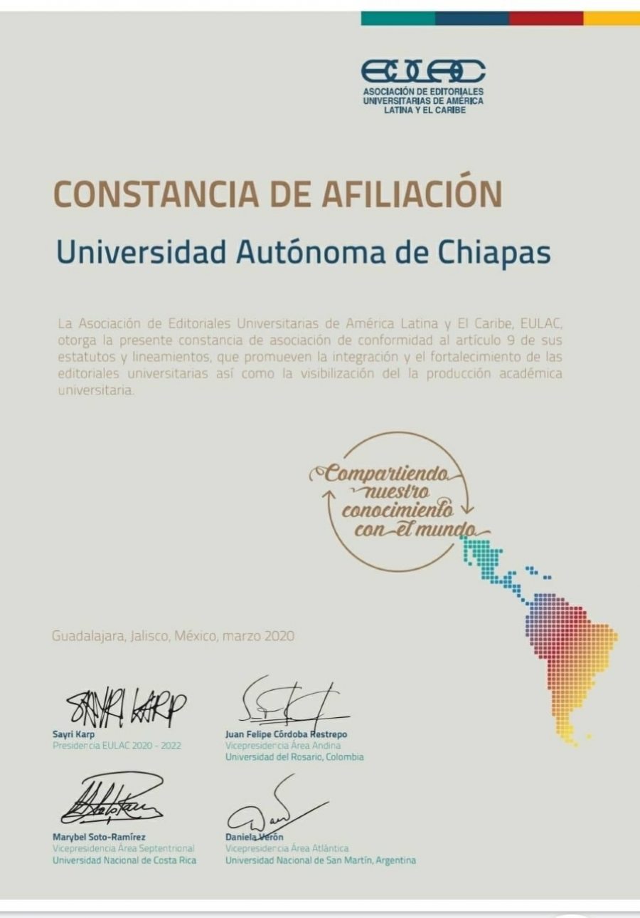 Es UNACH miembro activo de la Asociación de Editoriales Universitarias de América Latina y el Caribe