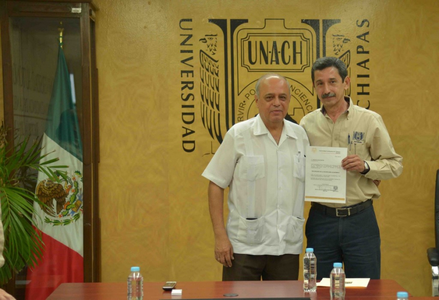 Designan a Roberto Sosa Rincón Encargado de la Secretaría Académica de la UNACH