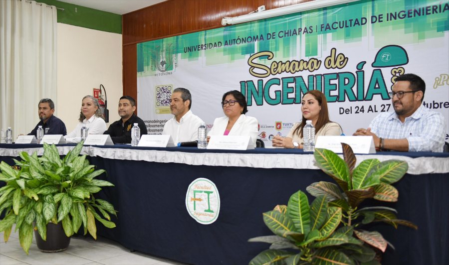 Celebran Semana de la Ingeniería 2023, como parte de los festejos de los 50 años de la UNACH