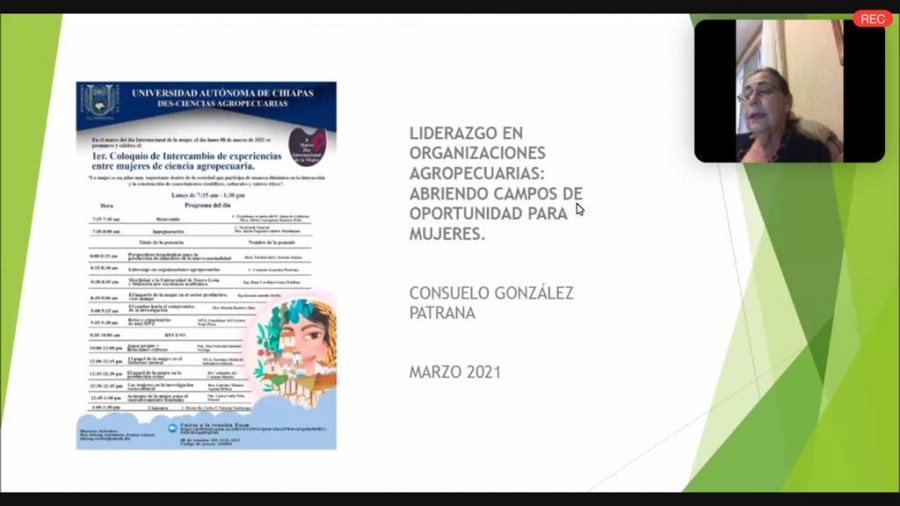 Realizó UNACH Coloquio de Intercambio de Experiencias entre Mujeres de Ciencia Agropecuaria