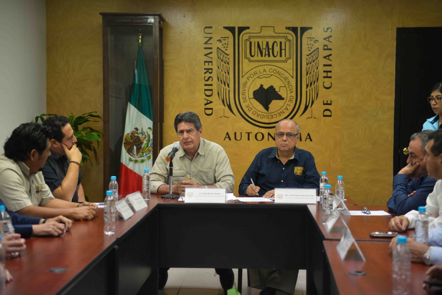 Trabajarán UNACH y SEMAHN en la conservación y manejo de áreas naturales protegidas
