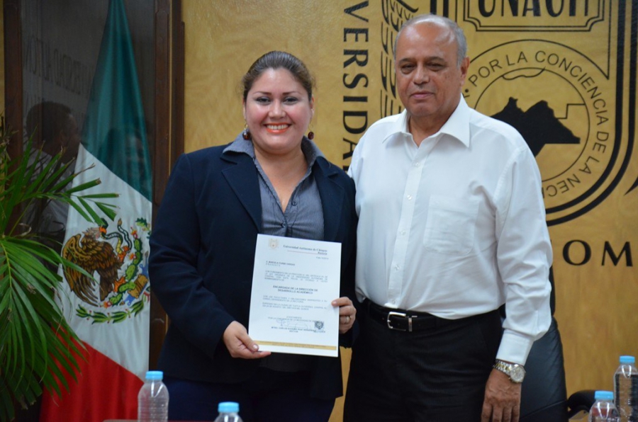 Nombran a Marcela Iturbe, Encargada de la Dirección de Desarrollo Académico de la UNACH