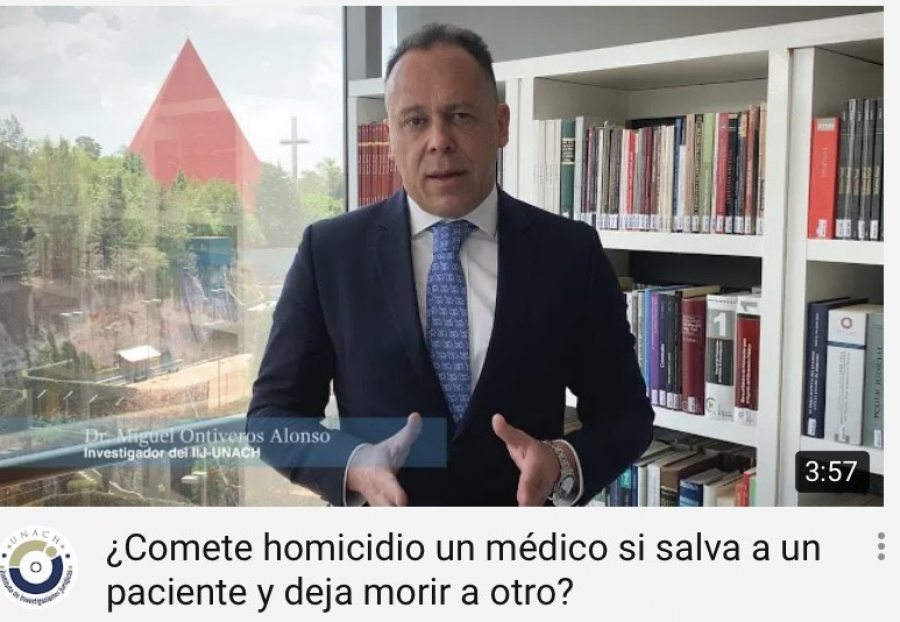 Presentó UNACH una serie de cápsulas de Derecho en el contexto de la emergencia sanitaria provocada por el COVID-19