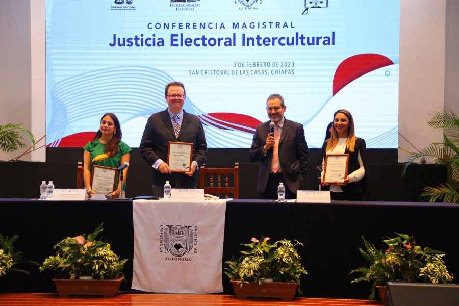 Instauran en la UNACH la Cátedra Tribunal Electoral ​