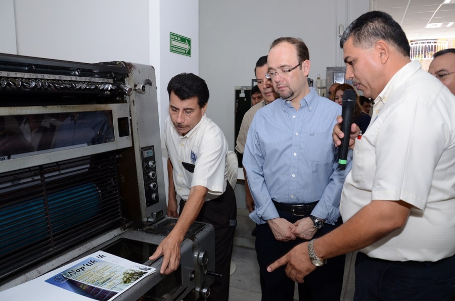 Después de 28 años Cuenta Talleres Gráficos de la UNACH con instalaciones propias