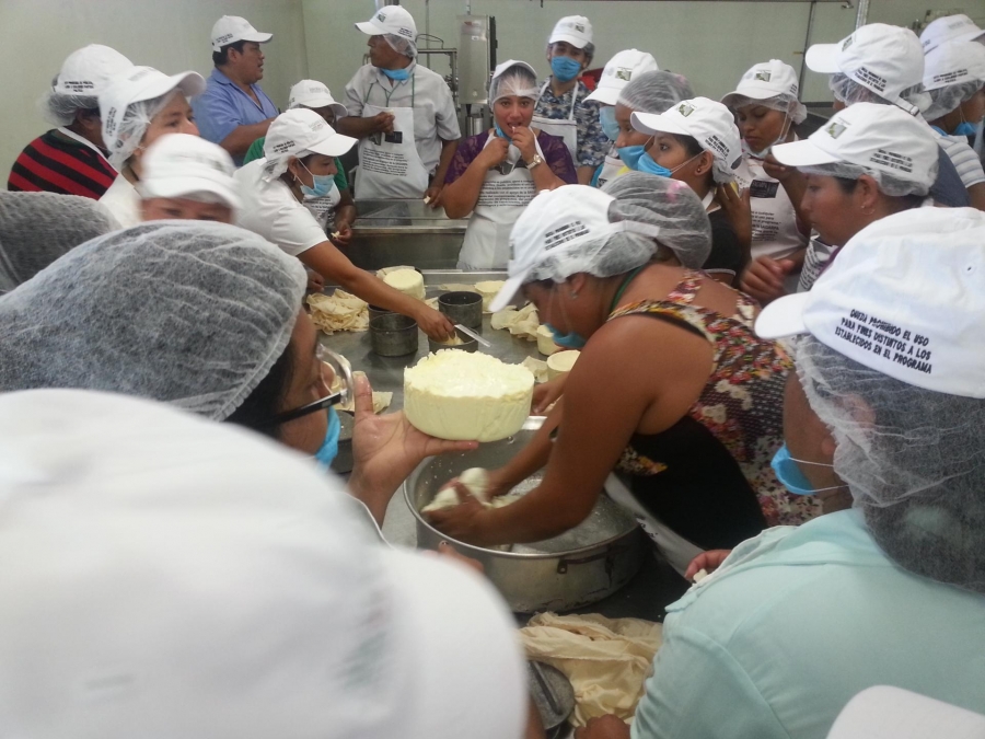 Imparten Taller de Transformación de Lácteos como Alternativa de Desarrollo Rural y Seguridad Alimentaria