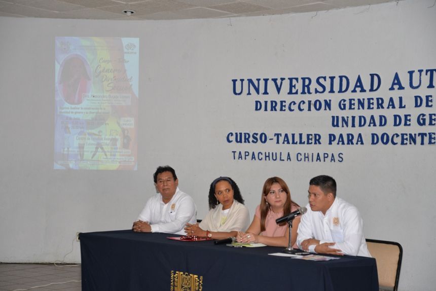 En el Campus IV Realizan en la UNACH el Curso-Taller Género y Diversidad Sexual