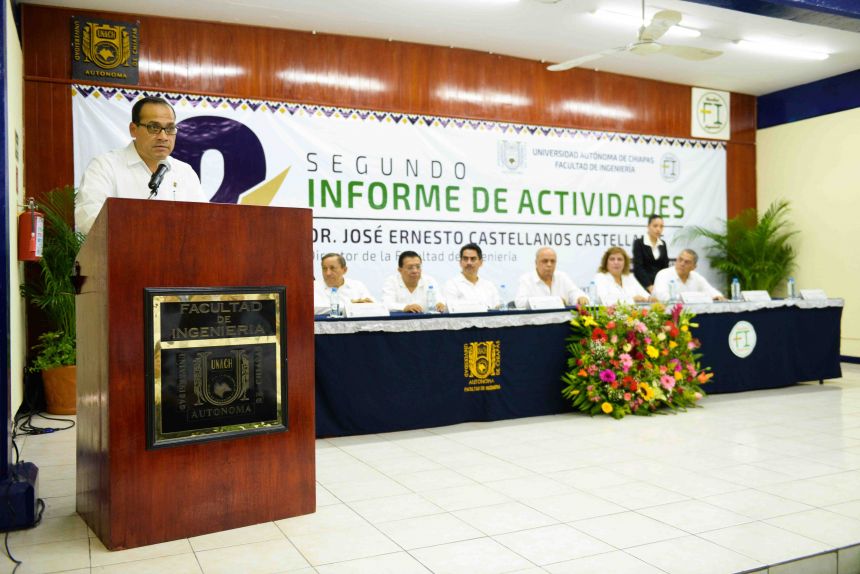 Cumple la Facultad de Ingeniería de la UNACH con acciones enfocadas a la calidad educativa y el servicio a  la comunidad