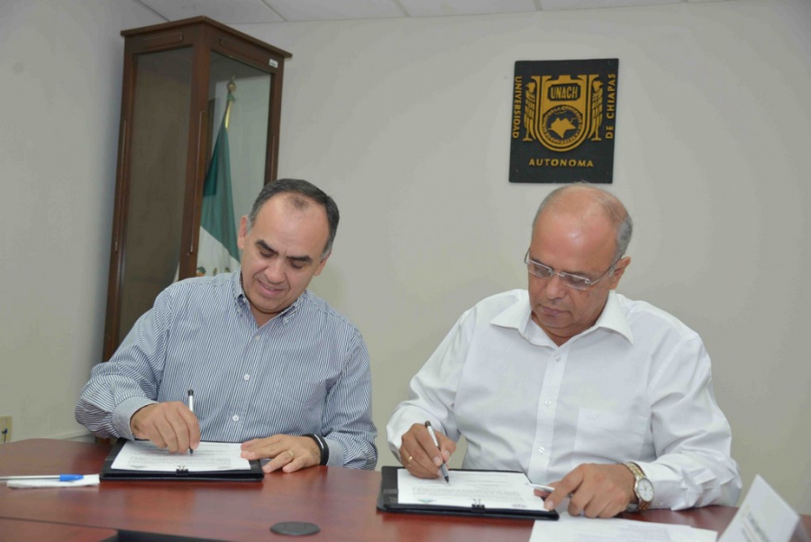 Implementarán UNACH y la Secretaría de Protección Civil acciones conjuntas para la prevención de desastres