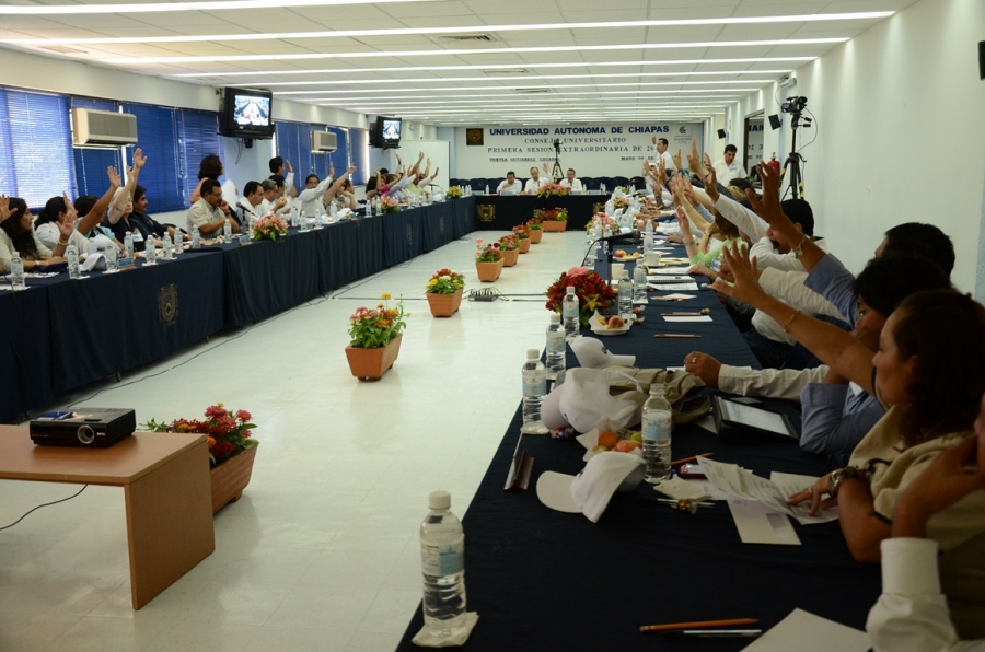 Elige Consejo Universitario de la UNACH a María Guadalupe Rodríguez Galván, como integrante de la Junta de Gobierno