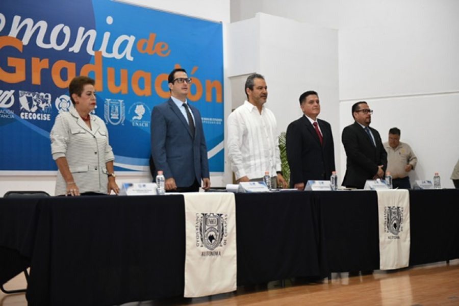 Celebra UNACH graduación de 191 egresados de la Universidad Virtual