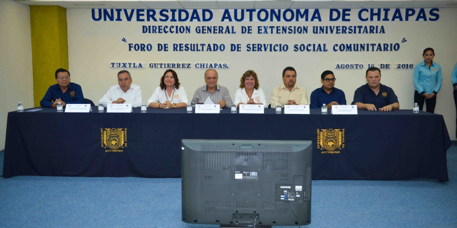 Reconocen autoridades municipales el aporte de los alumnos de la UNACH a través del Servicio Social Comunitario