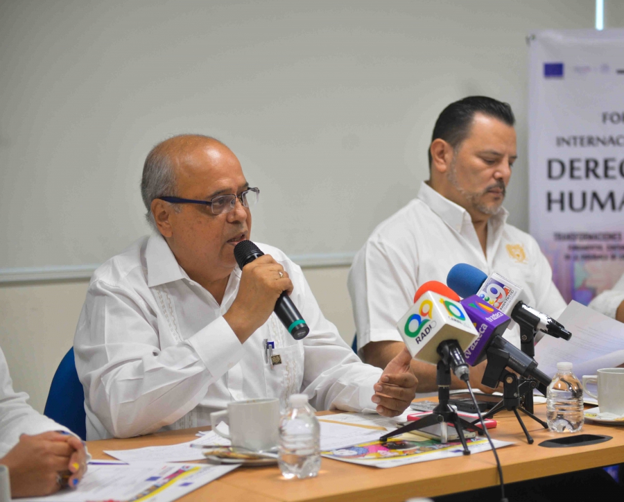  Organiza UNACH el Foro Internacional de Derechos Humanos