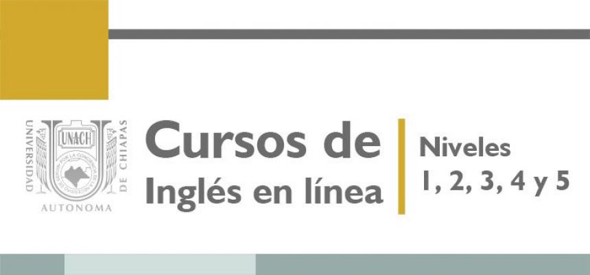 Oferta UNACH cursos de inglés en la modalidad a distancia