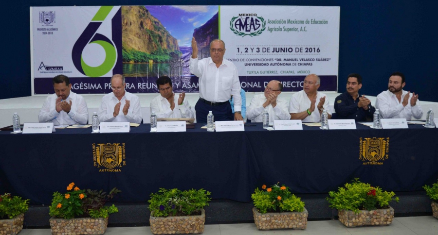 Participan más de 40 IES de todo el país en la 61 Reunión y Asamblea de Directores de la AMEAS que se realiza en la UNACH