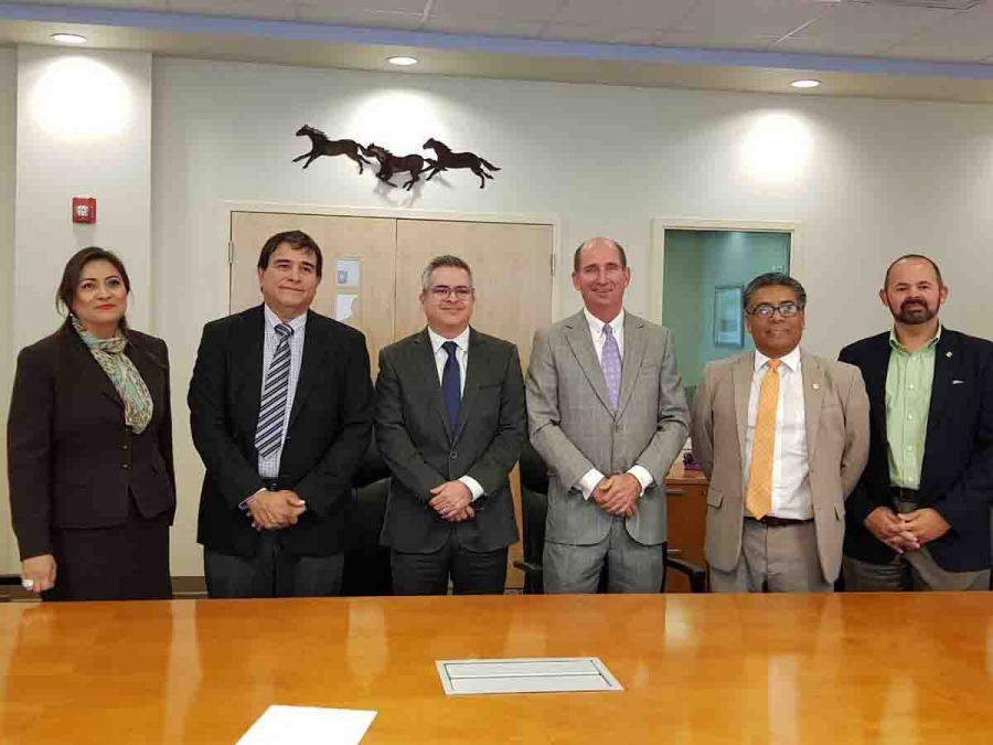 Firma UNACH convenio de colaboración  con la Western New México University