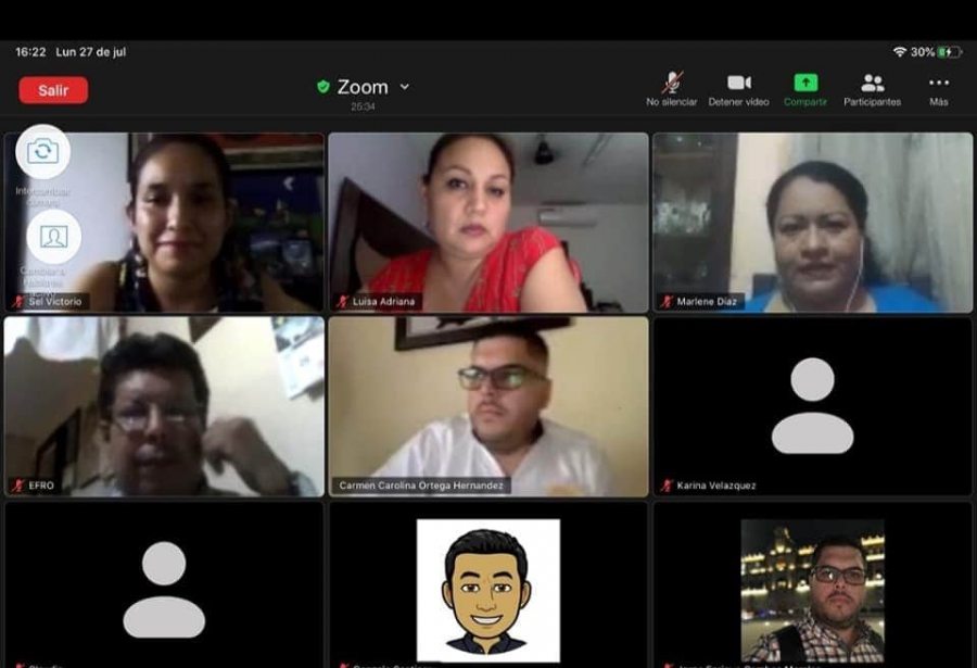 En el Campus IV La Facultad de Negocios de la UNACH realiza Diplomado Estrategias de Educación Virtual