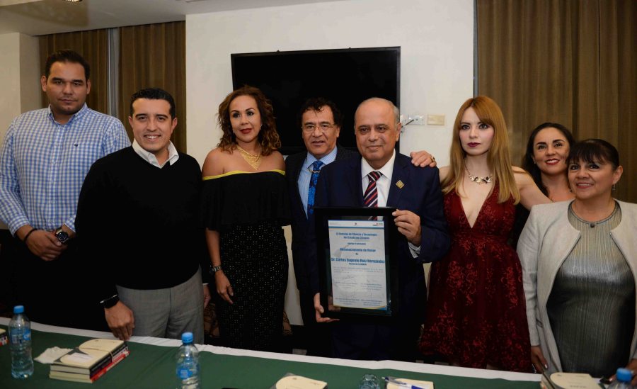 Recibe MCTP de la UNACH el Reconocimiento al Mérito Estatal en Investigación