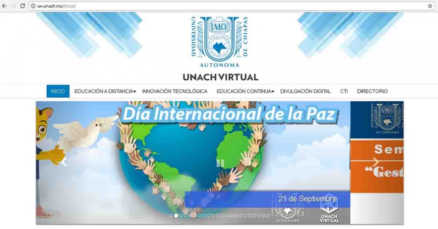 Oferta UNACH nueve licenciaturas en la modalidad a distancia para el ciclo escolar enero-junio 2018