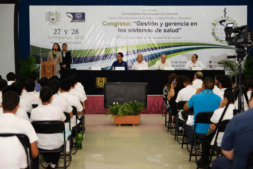 Realiza UNACH Congreso sobre Gestión y Gerencia en los Sistemas de Salud