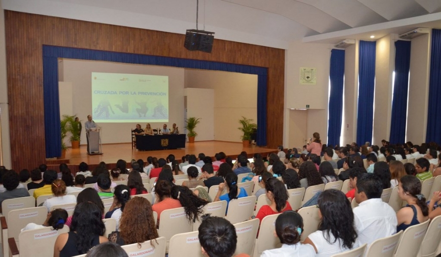 Se suma UNACH a la Cruzada por la Prevención para informar y generar conciencia entre los jóvenes