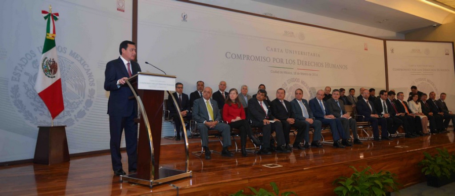 Refrenda UNACH su compromiso con la difusión y el respeto de los derechos humanos 