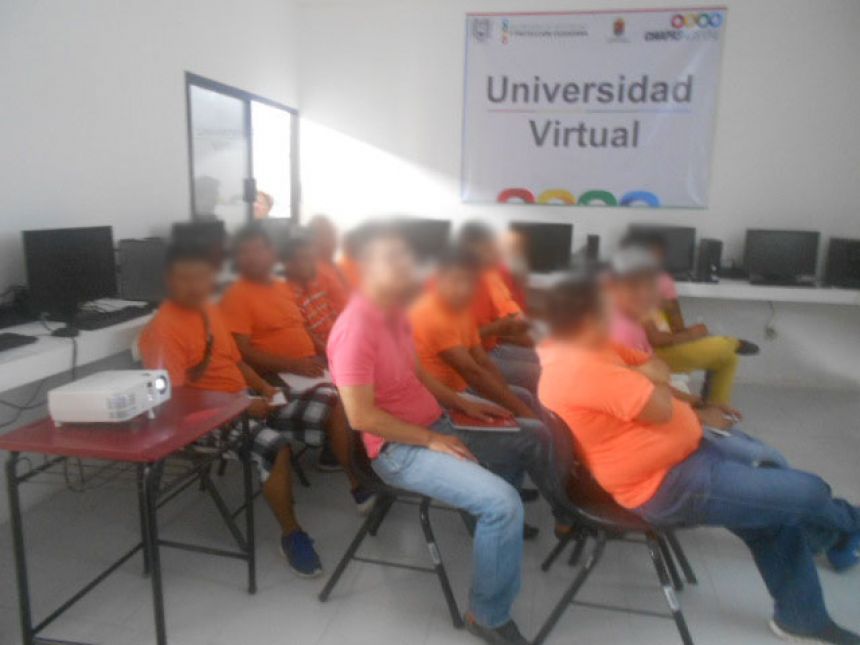 Realizan Módulo de Inducción 90 personas privadas de su libertad que cursarán una carrera en la UNACH
