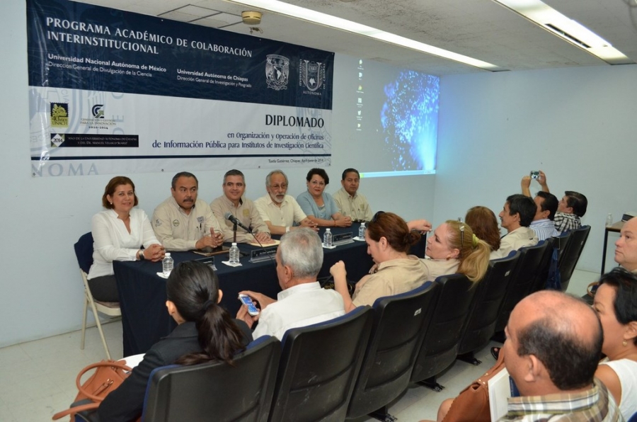 Capacitan UNACH y UNAM a profesionales para la difusión eficiente de la información científica