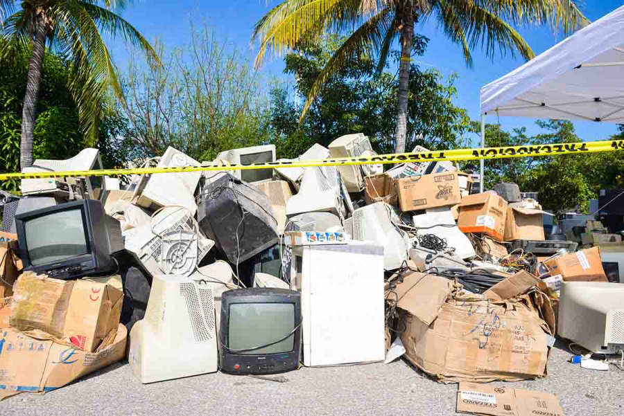 Más de 22 toneladas de aparatos electrónicos en desuso han sido recolectadas por la UNACH