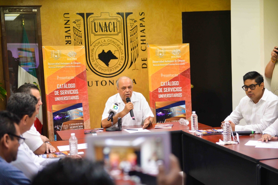 Presenta UNACH Catálogo de Servicios