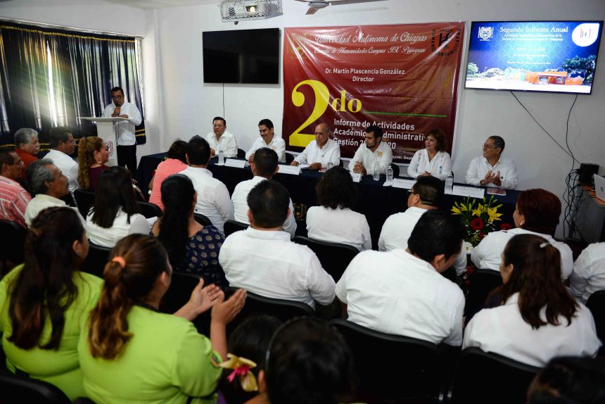 Exponen avances que benefician a la Escuela de Humanidades, Campus IX de la UNACH