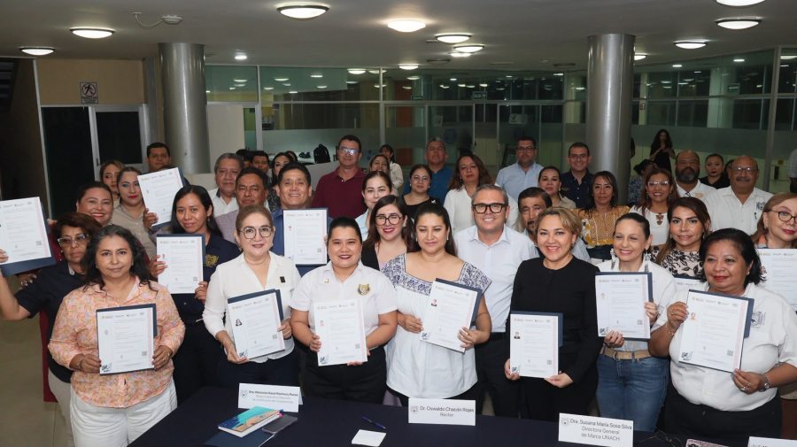 Reafirma UNACH su compromiso con el fortalecimiento de la certificación de competencias laborales