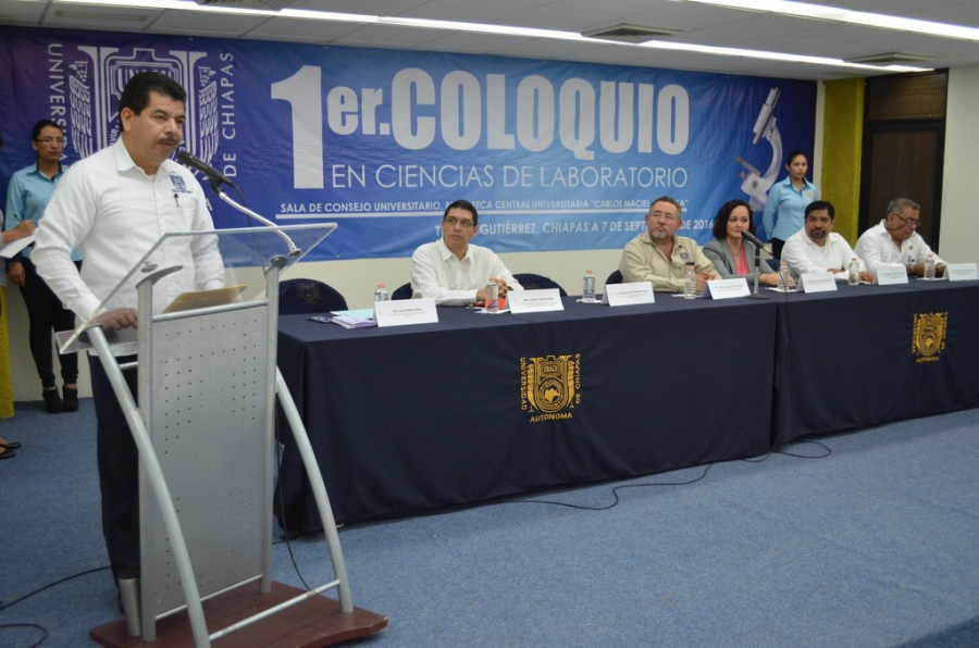 Se realiza en la UNACH el Primer Coloquio  en Ciencias de Laboratorio