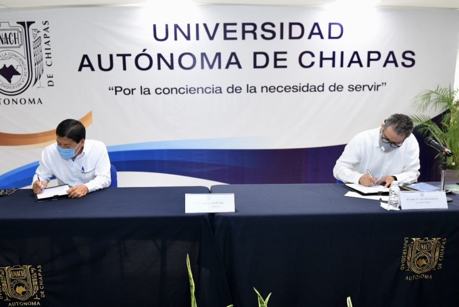 Acuerdan UNACH e INESA desarrollar proyectos para el uso sustentable del agua en Chiapas