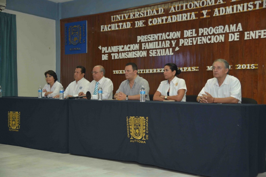 Lanza UNACH el Programa de Planificación Familiar y Prevención de Enfermedades de Transmisión Sexual