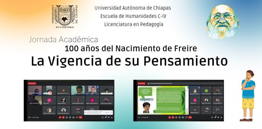 Realizó Escuela de Humanidades de la UNACH  las Jornadas Académicas &quot;100 años del nacimiento de Freire&quot;
