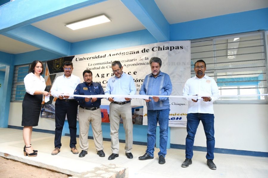 Inauguran nuevo edificio de la  Facultad de Ciencias Agronómicas de la UNACH en Villaflores