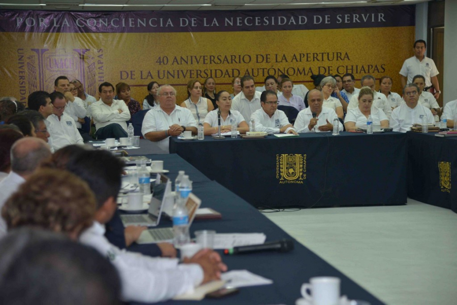 Refrendan directivos de todos los planteles de la UNACH su compromiso con la calidad educativa