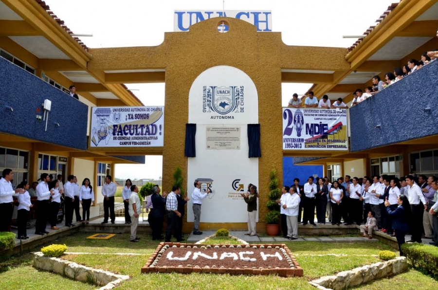 Inauguran más y mejores espacios educativos en el Campus VIII de la  UNACH