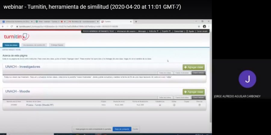 Se capacitan cerca de 100 docentes de la UNACH para detección de similitudes en documentos.