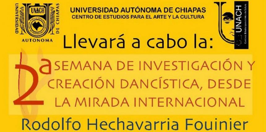 Convoca CEUNACH a participar en Semana de Investigación y Creación Dancística